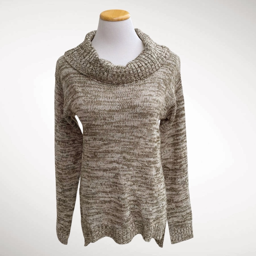 Joe Boxer Lightweight Cowlneck Long Sleeve Sweater